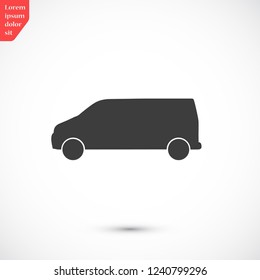 car vector icon 10 eps