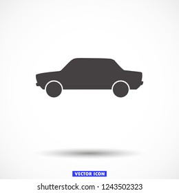 car vector icon 10 eps