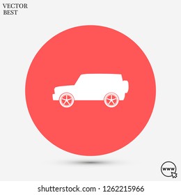 car vector icon 10 eps