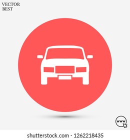 car vector icon 10 eps