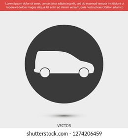 car vector icon 10 eps