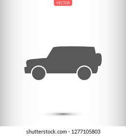 car vector icon 10 eps