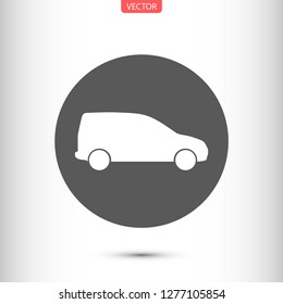 car vector icon 10 eps