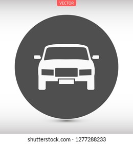 car vector icon 10 eps