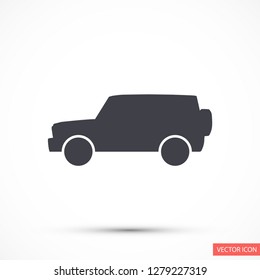 car vector icon 10 eps