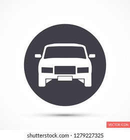 car vector icon 10 eps