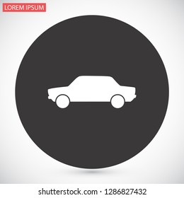 car vector icon 10 eps