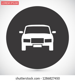 car vector icon 10 eps