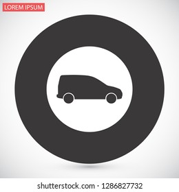 car vector icon 10 eps