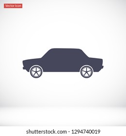 car vector icon 10 eps