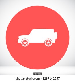 car vector icon 10 eps