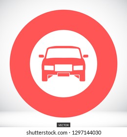 car vector icon 10 eps