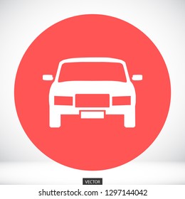car vector icon 10 eps