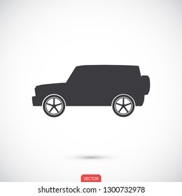 car vector icon 10 eps