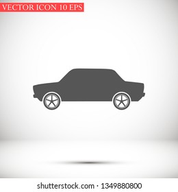 car vector icon 10 eps