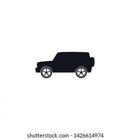 car vector icon 10 eps , Lorem ipsum Flat design