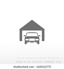 car vector icon 10 eps , Lorem ipsum Flat design