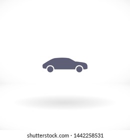car vector icon 10 eps , Lorem ipsum Flat design