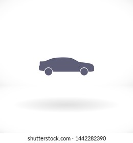 car vector icon 10 eps , Lorem ipsum Flat design