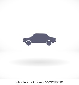 car vector icon 10 eps , Lorem ipsum Flat design