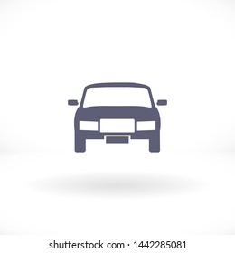 car vector icon 10 eps , Lorem ipsum Flat design