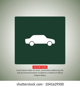 Car vector icon