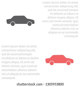 Car vector icon