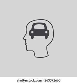 car vector icon 