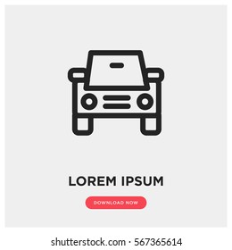 Car vector icon