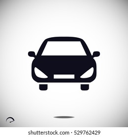 car vector icon, vector best flat icon, EPS