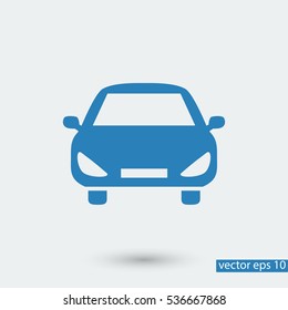 car vector icon, vector best flat icon, EPS