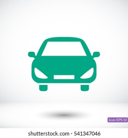 car vector icon, vector best flat icon, EPS