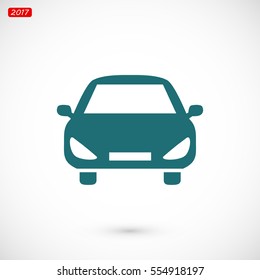 car vector icon, vector best flat icon, EPS