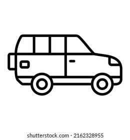 Car vector icon. Can be used for printing, mobile and web applications.