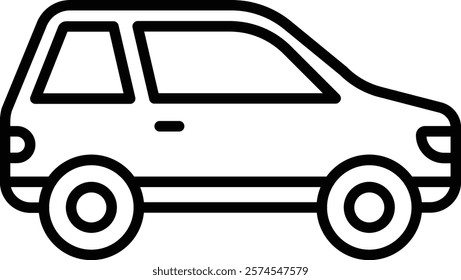 Car vector icon. Can be used for printing, mobile and web applications.