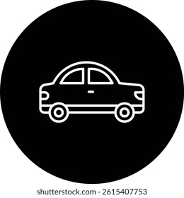 Car vector icon. Can be used for printing, mobile and web applications.