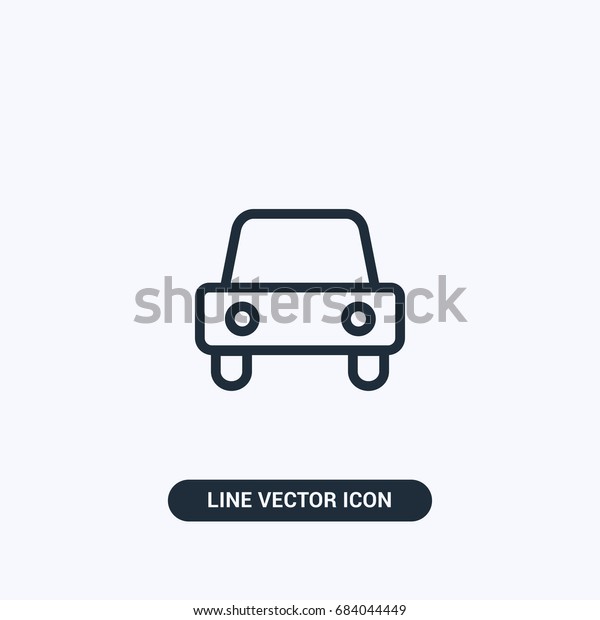 Car Vector Icon\
Design