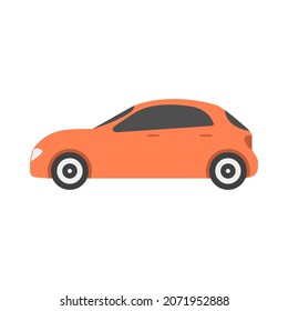 Car vector icon design illustration vehicle automobile symbol. Transportation sing auto machine cartoon pictogram isolated white. Flat traffic power car concept engine luxury truck drawing shape icon