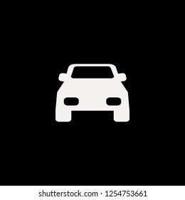 car vector icon. flat car design. car illustration for graphic 