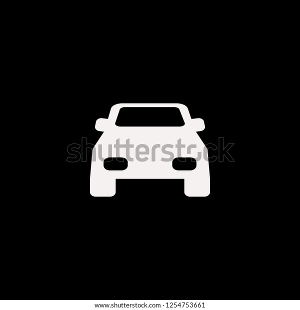 car vector icon. flat car design. car illustration for\
graphic 