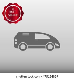 Car Vector Icon Illustration