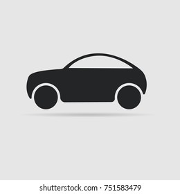 car vector icon - icon isolated