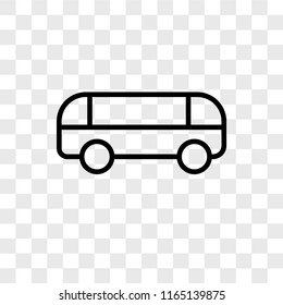 Car vector icon isolated on transparent background, Car logo concept