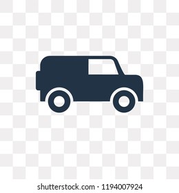 Car vector icon isolated on transparent background, Car transparency concept can be used web and mobile