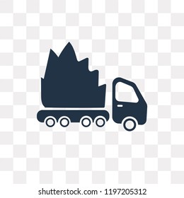 Car vector icon isolated on transparent background, Car transparency concept can be used web and mobile