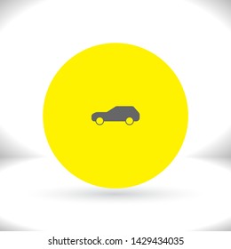 Car Vector icon . Lorem Ipsum Illustration design