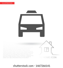 car Vector icon . Lorem Ipsum Illustration design