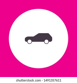 Car Vector icon . Lorem Ipsum Illustration design