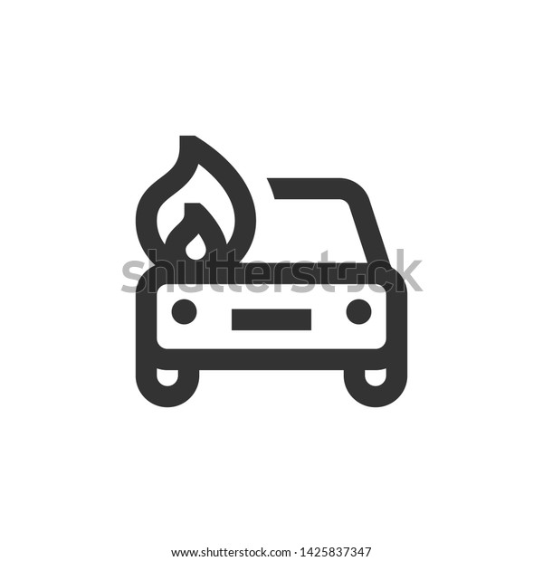 Car vector icon, monocolor\
symbol