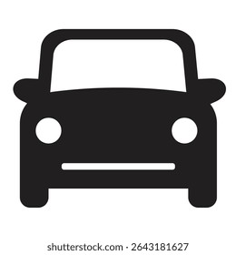 Car Vector icon . Road trip isolated on white background